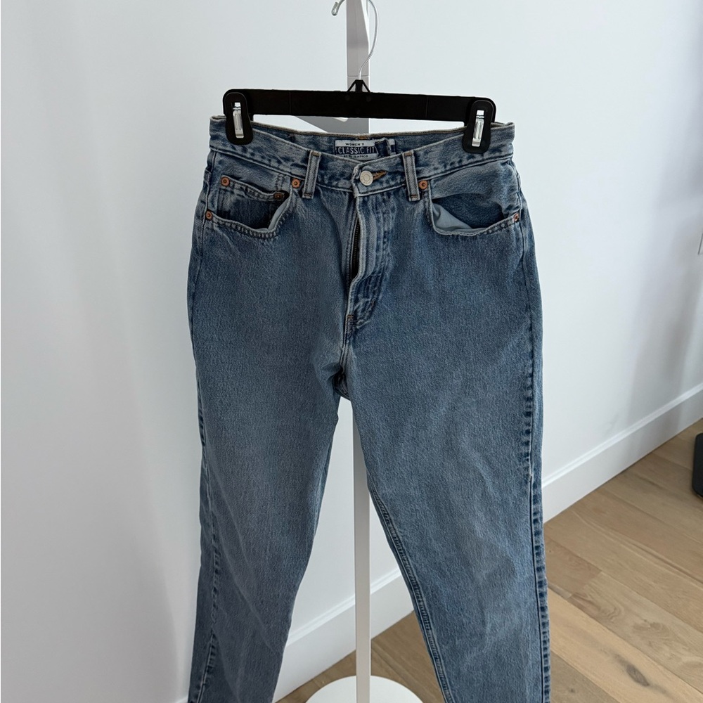 Lee Blue Straight Jeans Classic Style